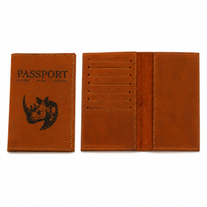 Pori Leather Passport Holder