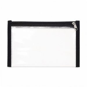 Clear Flat Pencil Pouch
