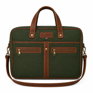 Safi Canvas Laptop Bag